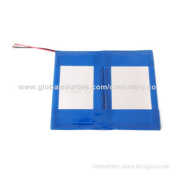 3.7V 3,000mAh Lithium Battery for GPRS Device, Tablets, Medical Product, Radio, Portable Electronics